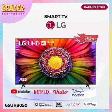 LG TV 70 INCH 70UR8050 UHD 4K SMART TV 70UR8050PSB MAGIC REMOTE 70UR80