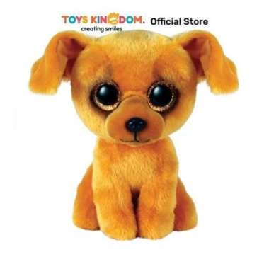 Ty Beanie Boos Boneka Hewan Zuzu Dog Reguler Ty95337