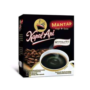 Promo Harga KAPAL API Kopi Mantap + Gula per 5 sachet 25 gr - Blibli