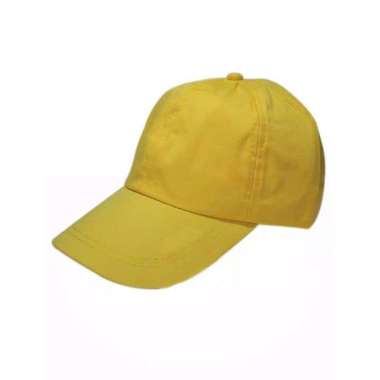 Topi Polos Baseball Topi Twil Polos Kuning