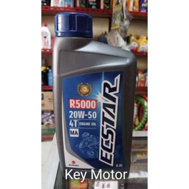 Oli SGO / Ecstar R5000 4T 20W-50 Oli Motor SUZUKI 0,8Liter 100% Asli