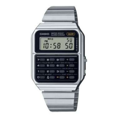 Jam Tangan CASIO CA-500WE-1ADF Calculator/Kalkulator Original