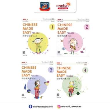 Chinese Made Easy for Kids 2nd Edition | Bahasa Mandarin | Buku SD Textbook 4