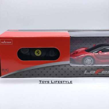 MOBIL RC REMOTE CONTROL RASTAR FERRARI LAFERRARI 1:24 (LICENSED) Merah