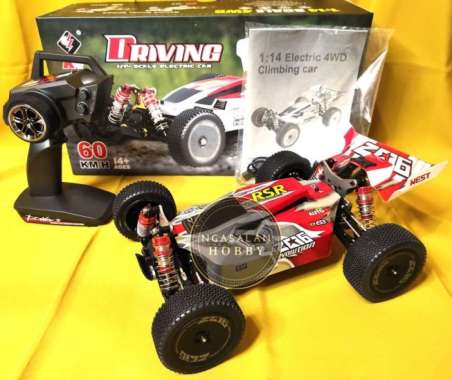 WL 144001 1:14 RC CAR BUGGY 60KM/H Merah