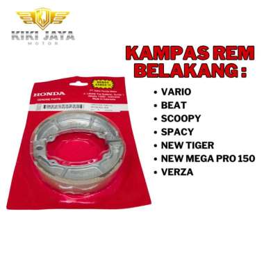 Kampas Rem Belakang Tromol KZL AHM Beat Scoopy Vario DLL