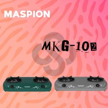 Maspion MKG102 Kompor Gas 2 tungku MKG 102