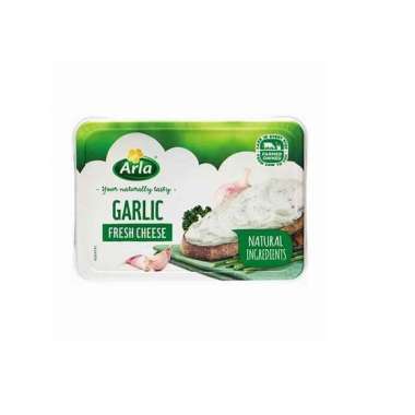 ARLA CHEESE FRESH GARLIC 150 GR