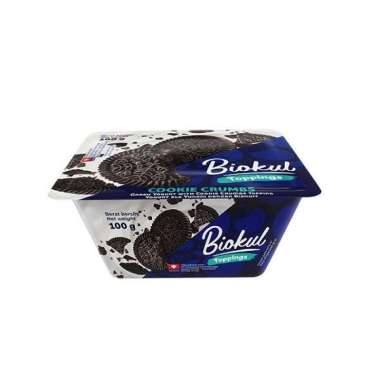 BIOKUL YOGHURT GREEK TOPPINGS COOKIES 100GR