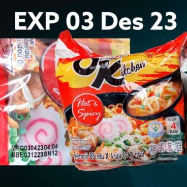 Oriental Kitchen Noodle Thailand READY STOCK Mie OK Thailand Hot n Spicy