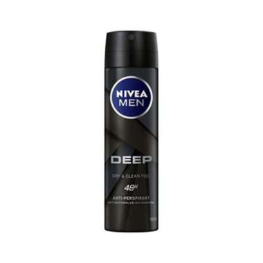 Promo Harga Nivea Men Deo Spray Deep 150 ml - Blibli
