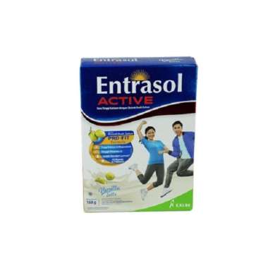 Promo Harga Entrasol Active Susu Bubuk Vanilla Latte 160 gr - Blibli