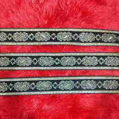 Renda Batik Baju Koko Hitam