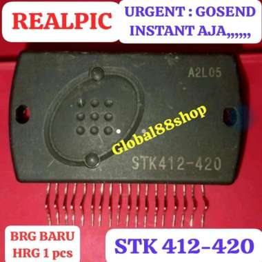 1pcs STK412-040 STK 412-040 ORIGINAL ASLI TWO-CHANNEL SHIFT POWER AUDIO AMPLIFIER IC TRANSISTOR IGBT