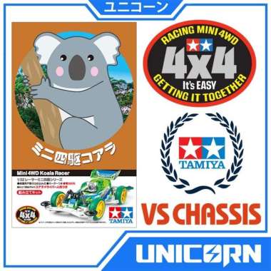 TAMIYA MINI 4WD KOALA RACER / VS CHASSIS / 18093 ORIGINAL