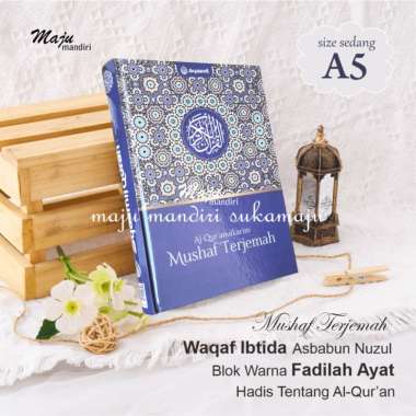Mushaf Tilawah Cordova Al-Quran Terjermah Ukuran Sedang A5 Alquran Syaamil Tadarus Lengkap Hadis Asb