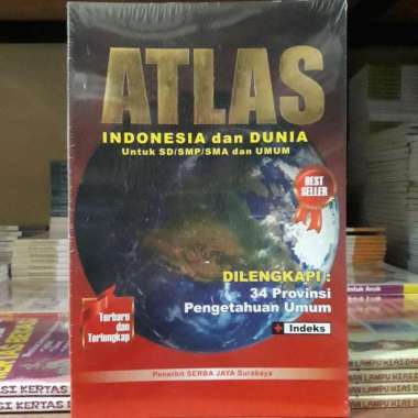 Buku Atlas Indonesia Dan Dunia Besar