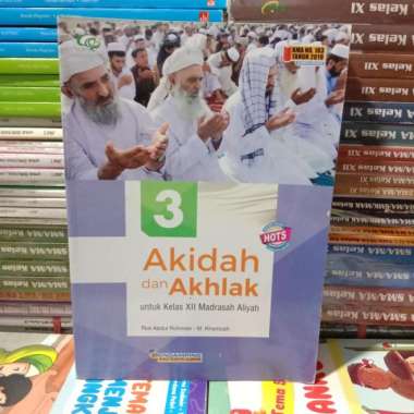 Buku Akidah dan Akhlak MA Kelas 12 K13 2019 HOTS AQILA Multivariasi Multicolor