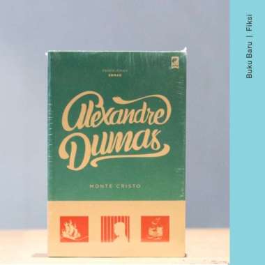 Buku Monte Cristo - Alexandre Dumas Multivariasi Multicolor