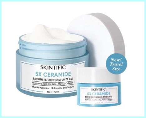 Penghilang Bruntusan Di Jidat / Penghilang Bruntusan Di Pipi SKINTIFIC - 5X Ceramide Barrier Moistur
