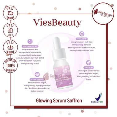 Vies Beauty Brightening Serum Saffron | Vies Serum Glowing Saffron