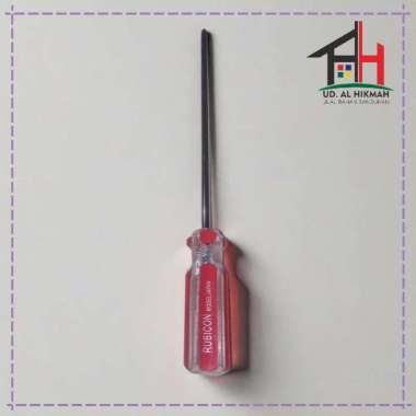 Obeng Radio 5"x4mm RUBICON / Obeng Kurus 5"x4mm - Obeng Setting Carburator 5" (+)