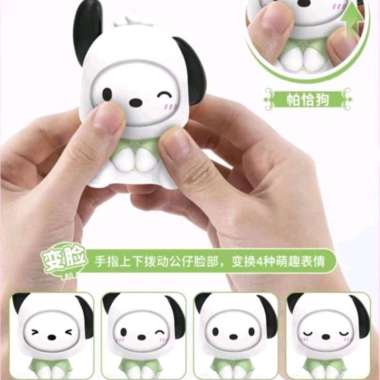 BISA PILIH SANRIO FACE CHANGING SWAP BLIND BOX BLIND BALL CONFIRMED KUROMI POMPOMPURIN MY MELODY POC