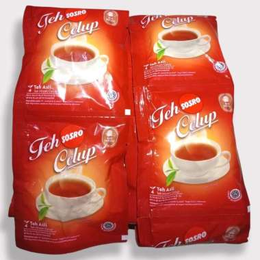 Sosro Teh Celup Renceng isi 4 [4x2gr / 10pcs/ renceng]