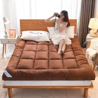 Kasur gender Kasur lantai Tebal10cm Matras Kasur S 120*200*10cm(brown)