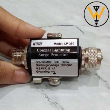 NISSEI LP-350B LIGHTNING ARRESTOR : DC-500MHZ 300W:UHF-F:UHF-M