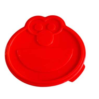 Sesame Street Die Cut Seal Container - Red