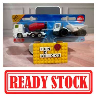 Siku 1692 Construction Vehicle Set Diecast Alat Berat