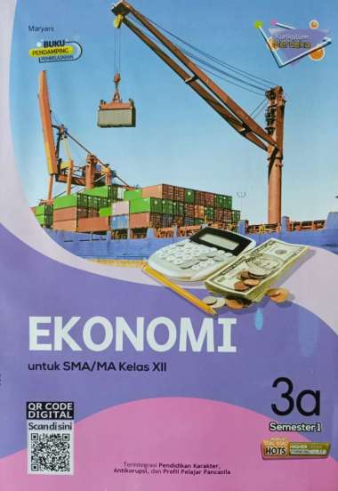 Buku LKS PUTRA NUGRAHA SMA/MA Kelas 12 Merdeka Ganjil 2024/2025 - Original Ekonomi