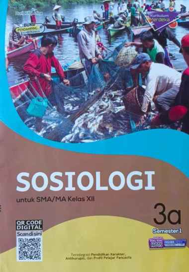Buku LKS PUTRA NUGRAHA SMA/MA Kelas 12 Merdeka Ganjil 2024/2025 - Original Sosiologi