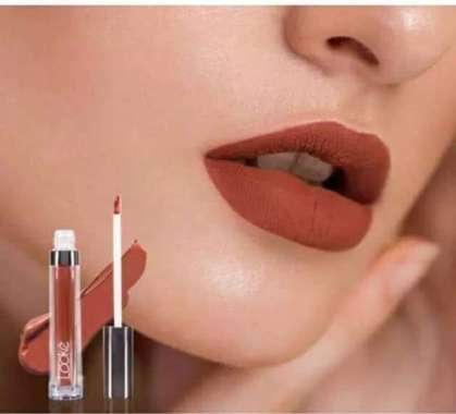 Lipstik Matte Tahan Lama / Lipstik Matte Stick / Lipstik Warna Coklat Tahan Lama / Looke Cosmetics H