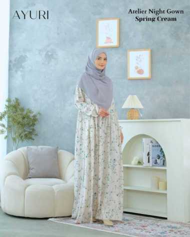 atelier angel Gamis Premium nightgown| ayuri | all size fit xxxl | LD 100 LD 125ditsy fenuza atelier