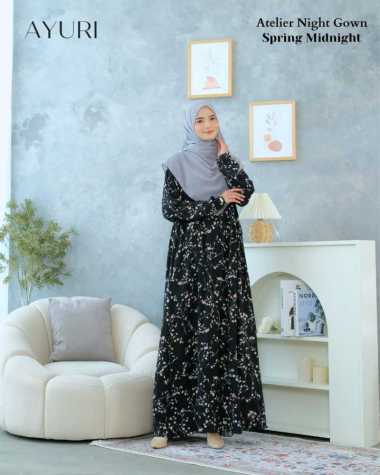 atelier angel Gamis Premium nightgown| ayuri | all size fit xxxl | LD 100 LD 125ditsy fenuza atelier