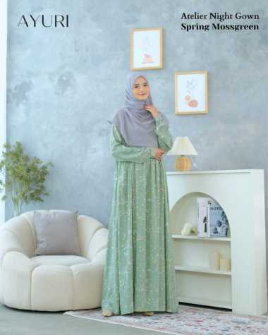 atelier angel Gamis Premium nightgown| ayuri | all size fit xxxl | LD 100 LD 125ditsy fenuza atelier