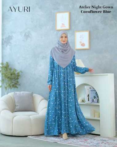atelier angel Gamis Premium nightgown| ayuri | all size fit xxxl | LD 100 LD 125ditsy fenuza atelier