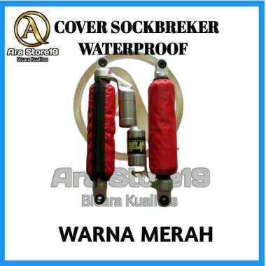 Sarung Shockbreaker Cover Pelindung Shock Sok Belakang Aksesoris Aerox Nmax Pcx Tabung YSS Ohlins Wp