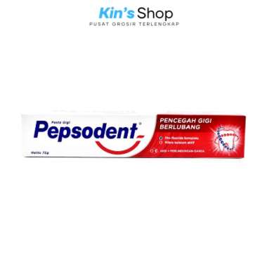 Promo Harga Pepsodent Pasta Gigi Pencegah Gigi Berlubang White 25 gr - Blibli