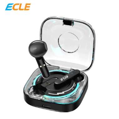 ECLE G03 GAMING TWS BLUETOOTH WIRELESS EARBUDS Hitam