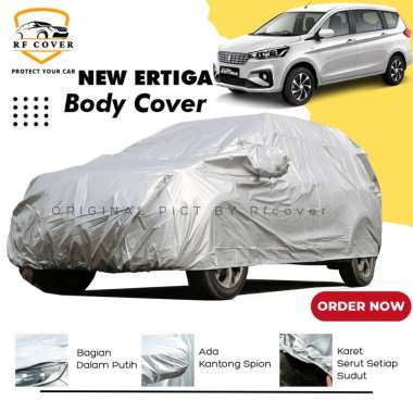 WLF ERTIGA Body Cover mobil ertiga / Sarung Mobil suzuki Ertiga Polyesther putih suzuki/all new erti