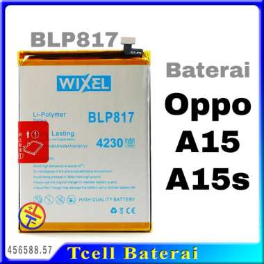 Baterai Wixel BLP817 untuk Oppo A15 A15s CPH2185 CPH2179