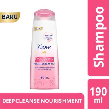 Dove Micellar Shampoo Deep Cleanse Nourishment 190ml DEEP CLEANSE