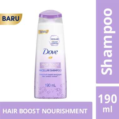 Dove Micellar Shampoo Deep Cleanse Nourishment 190ml HAIR BOOST