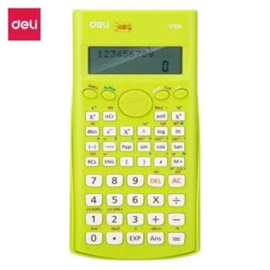 KALKULATOR / CALCULATOR SCIENTIFIC DELI 1710A ORIGINAL Green