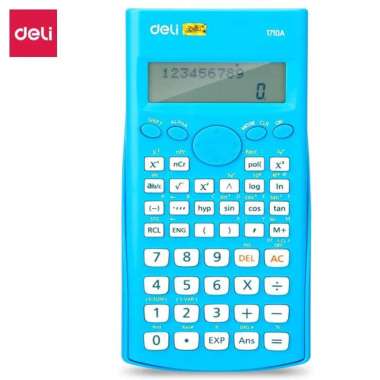 KALKULATOR / CALCULATOR SCIENTIFIC DELI 1710A ORIGINIAL Green