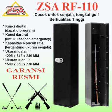 ZSA RF 110 Brankas Digital Baja. Laras Panjang, Official Store