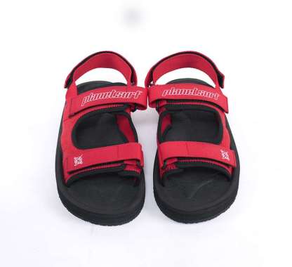 Planet Surf Clothing Sendal Pria Mavros Men Sandal Planet Surf 40 RED